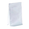 China Supplier Matte Resealable Zipper Pouch Zipper Eight Side Sealed Square Bottom Packing Bag Clear Coffee Zipper Bag
