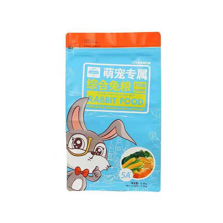 Manufacturer Top Quality Stand Up Laminated Plastic Packaging Pouch Bag for Pet Food