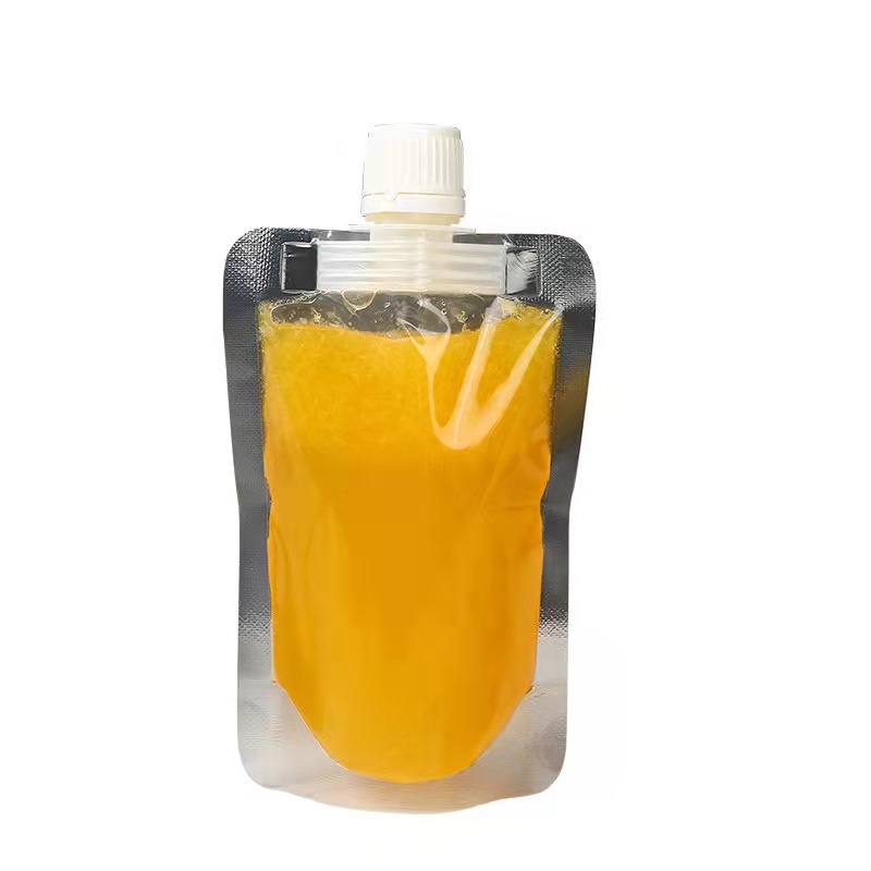 Laminated Liquid Doypack/Stand Up Spout Pouch Drink Packaging Bag For Juice / Tea / Jelly/Liquid Detergent