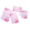 Clear Cute Pink Flexible Bopp Herbs Facial Mask Soap Mylar Poly Plastic Pouch Pink Packaging Bag